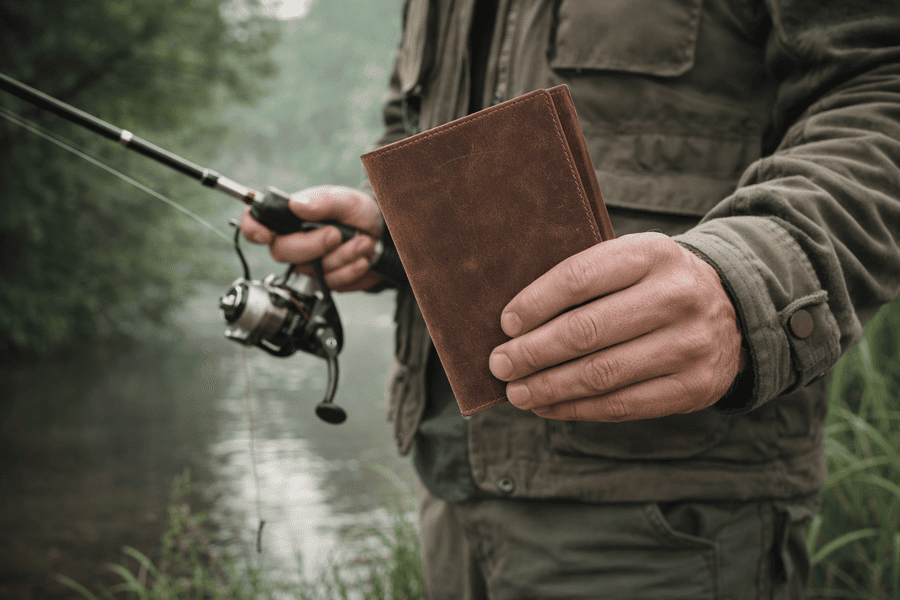puzdro na doklady pre rybára mk